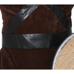 Disfraz hombre vikingo marron