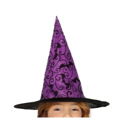 Disfraz niña bruja morada