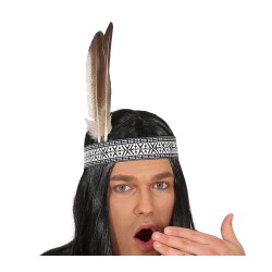 Disfraz hombre Indio marron