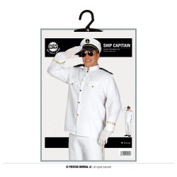 Disfraz hombre capitan de crucero