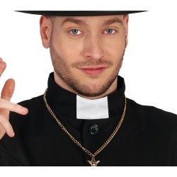 Disfraz hombre de cura.