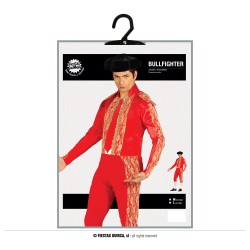 Disfraz hombre de Torero rojo