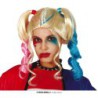 Peluca harley quinn.