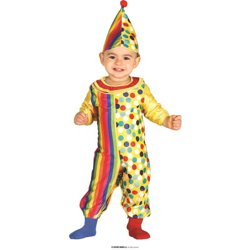 disfraz bebe payaso
