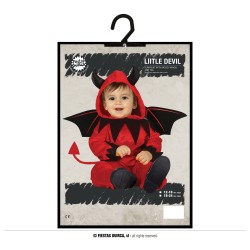 Disfraz bebe pequeño demonio con alas