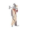 Disfraz hombre arlquin sangriento blanco