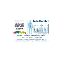 Disfraz hombre botellin de cerveza