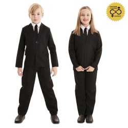 Disfraz niño traje negro
