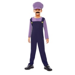 Disfraz niño Waluigi Mario Bross