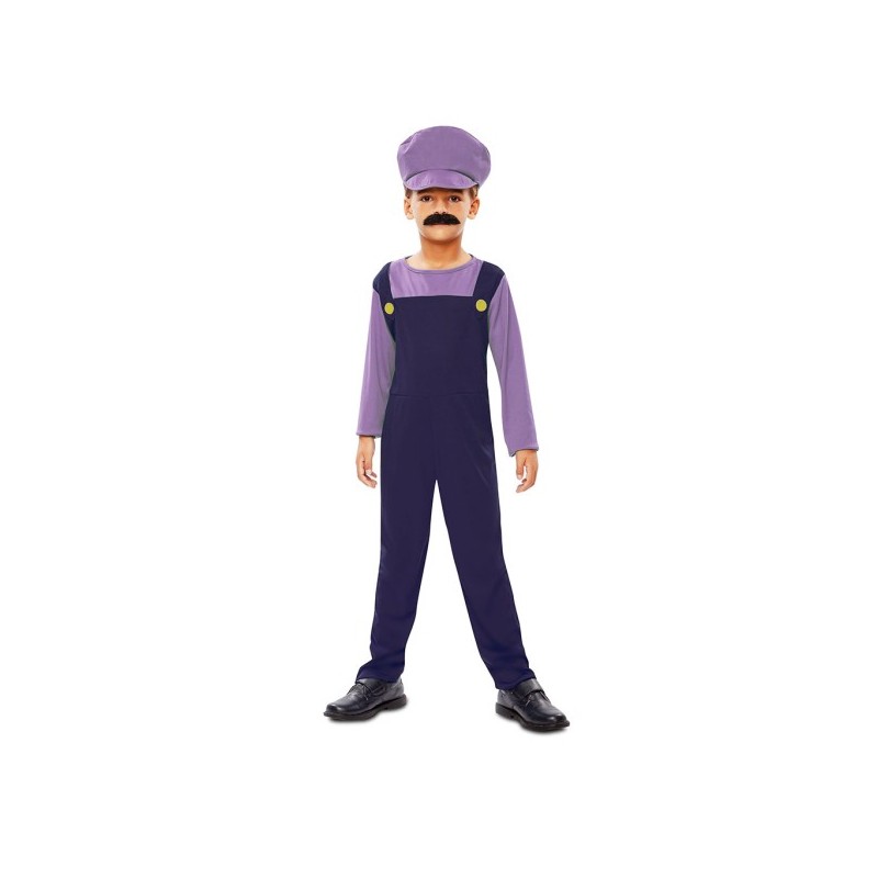Disfraz niño Waluigi Mario Bross
