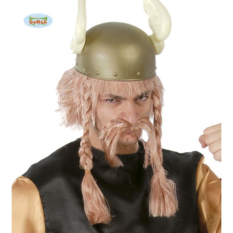 peluca asterix rubia