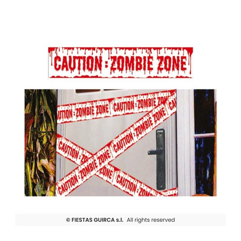 Cinta 6m caution