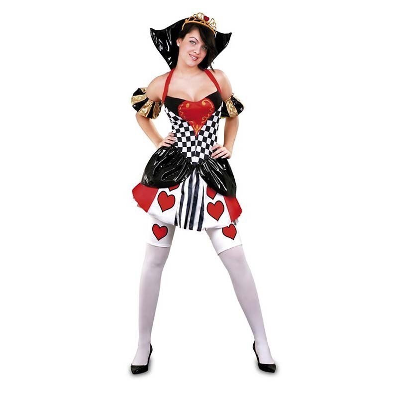 disfraz mujer reina de corazones