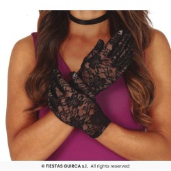 Guantes calados 22 cms