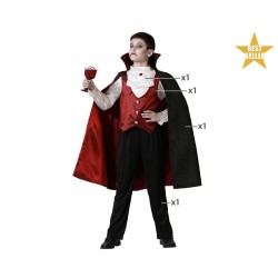 Disfraz niño vampiro borgoña