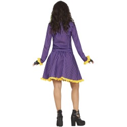 Disfraz mujer de Joker con falda