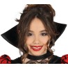 Disfraz niña de vampiresa rojo.