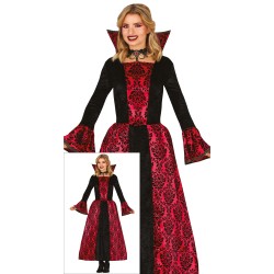 Disfraz mujer de vampira largo