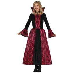 Disfraz mujer de vampira largo