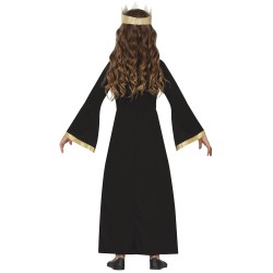 Disfraz niña reina malvada morada