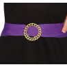 Disfraz niña bruja negro con morado