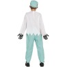 Disfraz niño medico esqueleto