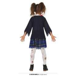 Disfraz niña colegiala zombie