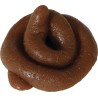 Excremento de broma 9 cms con moscas