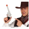 Pistola vaquero plata 32 cms