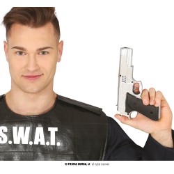 Pistola plata 24 cms