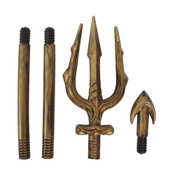 Tridente neptuno oro 94 cms