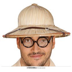 Sombrero salacot paja