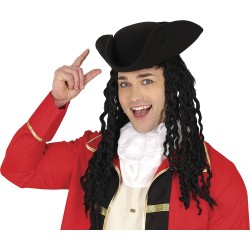Sombrero fieltro pirata adulto