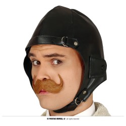 Casquete piloto simil piel