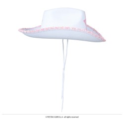 Sombrero vaquero blanco con estrella