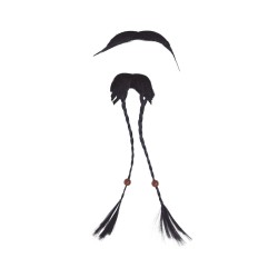 Bigote y perilla de pirata