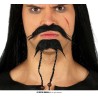Bigote y perilla de pirata