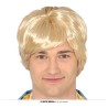 Peluca hombre rubia