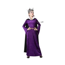 Disfraz niña de reina malvada.