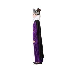 Disfraz niña de reina malvada.