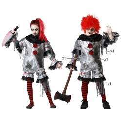 Disfraz niña payaso de it