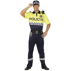 Disfraz policia local adulto