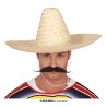 Sombrero mejicano paja 50cm.