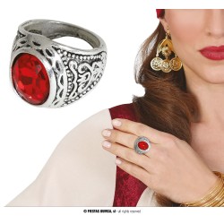 Anillo con rubi