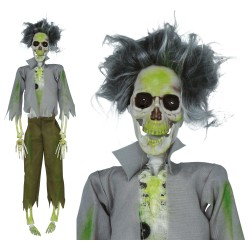 Colgante esqueleto zombie 45 cms