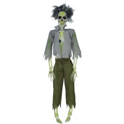 Colgante esqueleto zombie 45 cms