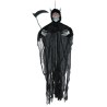 Colgante esqueleto demonio luz con sonido 130 cms