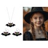 Kit pendientes y collar calavera