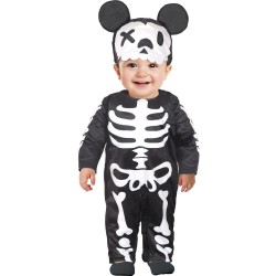 Disfraz bebe Mickey Esqueleto
