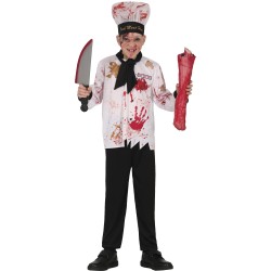 Disfraz niño cocinero canibal